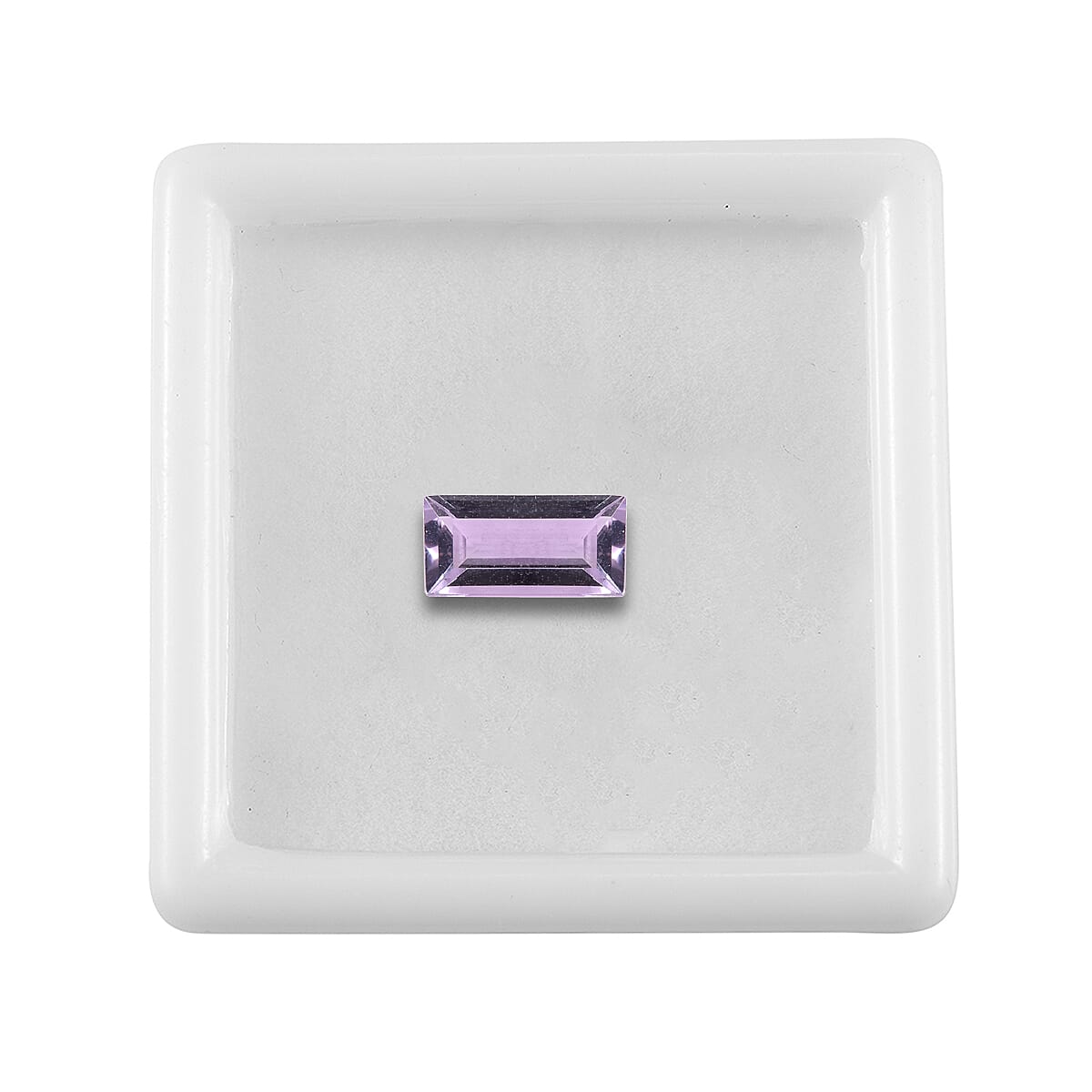 1.19 Ct. Pink Amethyst Loose Gemstone in Baguette Shape 8070554 3