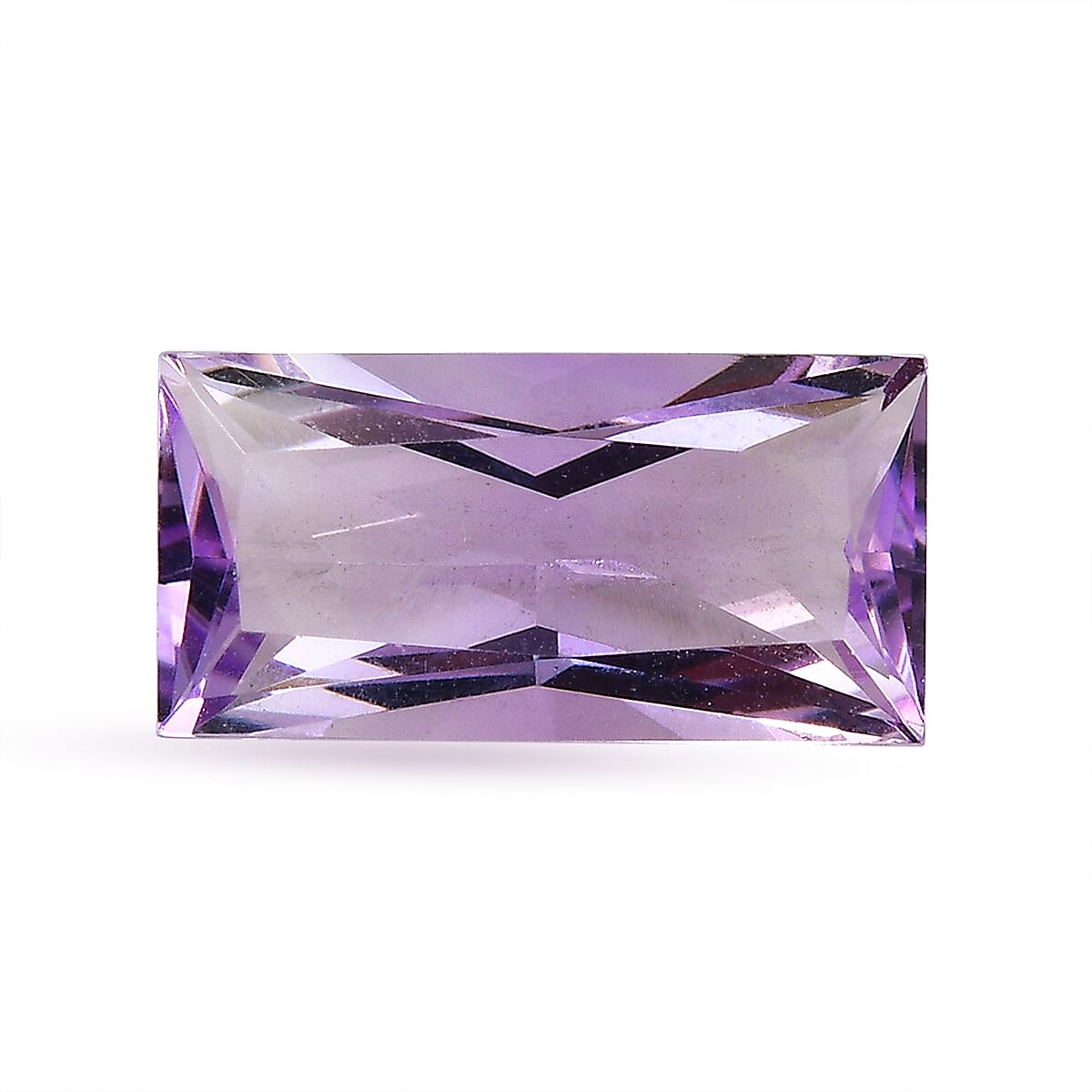 Pink Amethyst Baguette 12X6 mm Gemstone, 2.47 Ct 8511512 0
