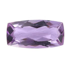 Pink Amethyst Cushion Shape Gemstone 6.71 Ct.