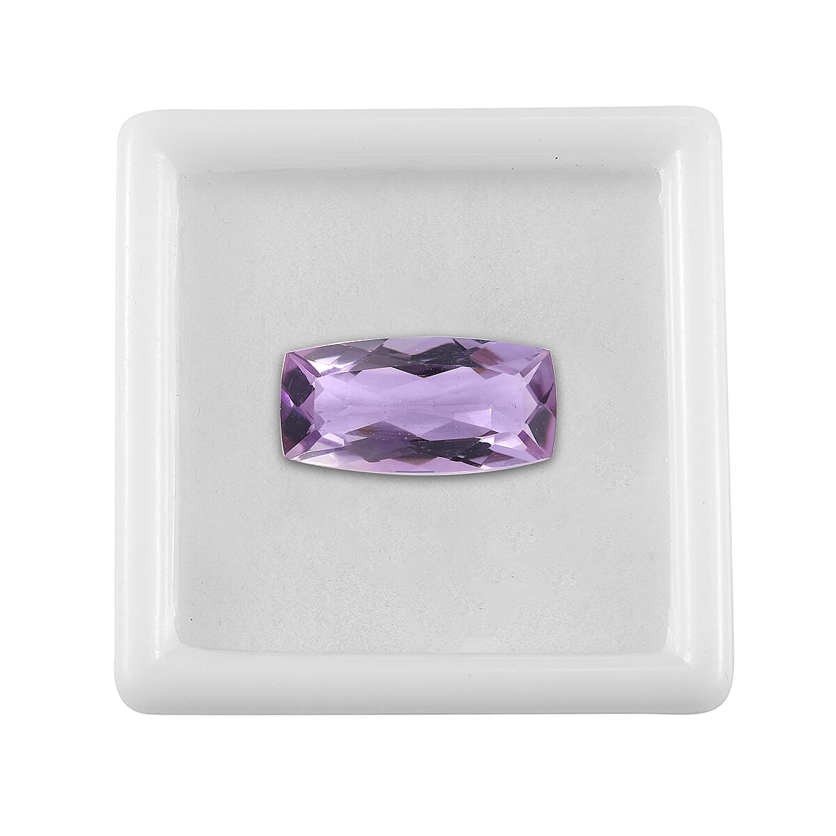 6.71 Ct. Pink Amethyst Loose Gemstone in Cushion Shape 8070555 3