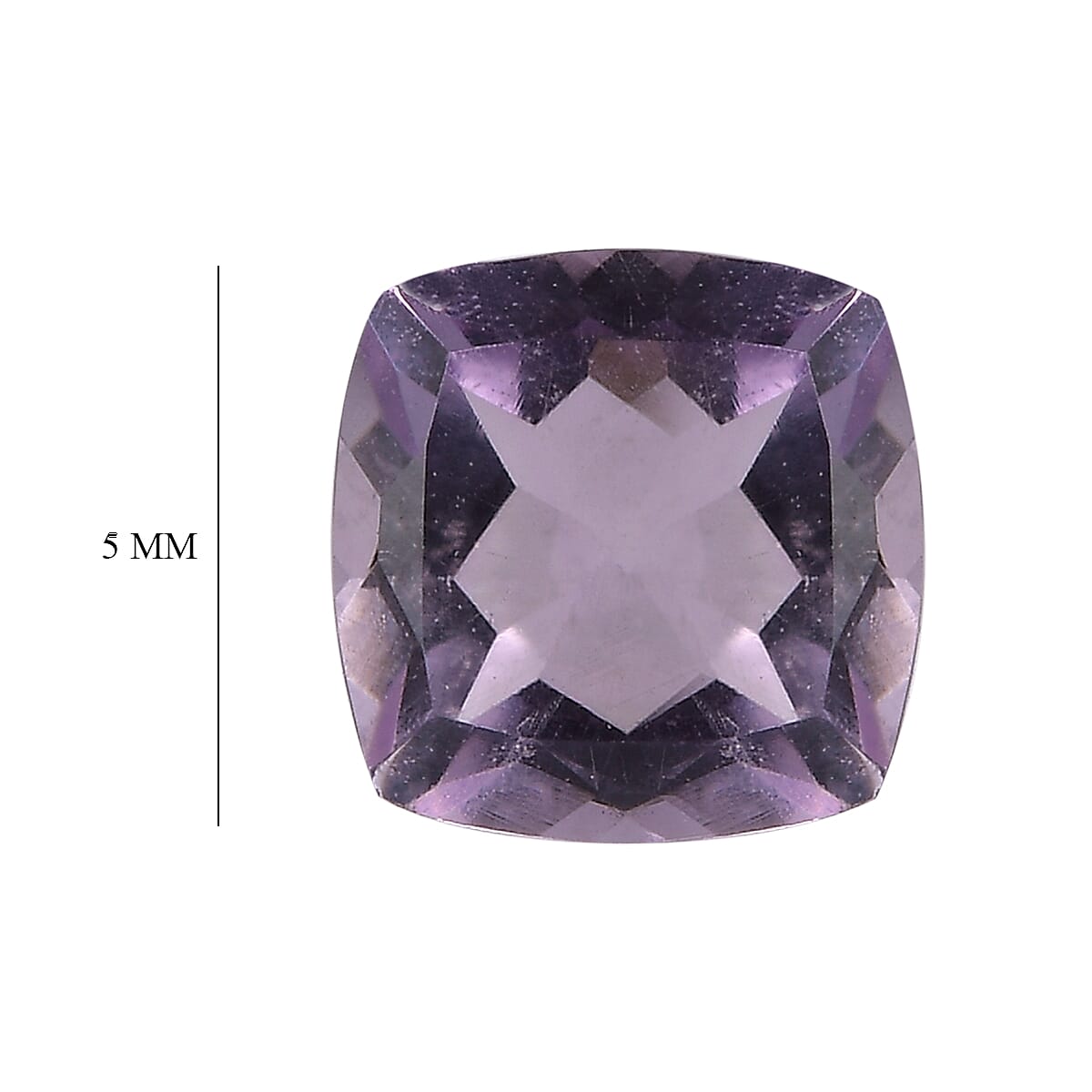 Pink Amethyst Loose Gemstone in Cushion Shape (5x5mm) 7763288 4