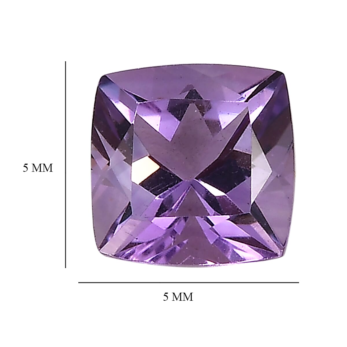 Set of 3 Pink Amethyst Loose Gemstones in Cushion Shape 1.46 Ct. 8072250 4