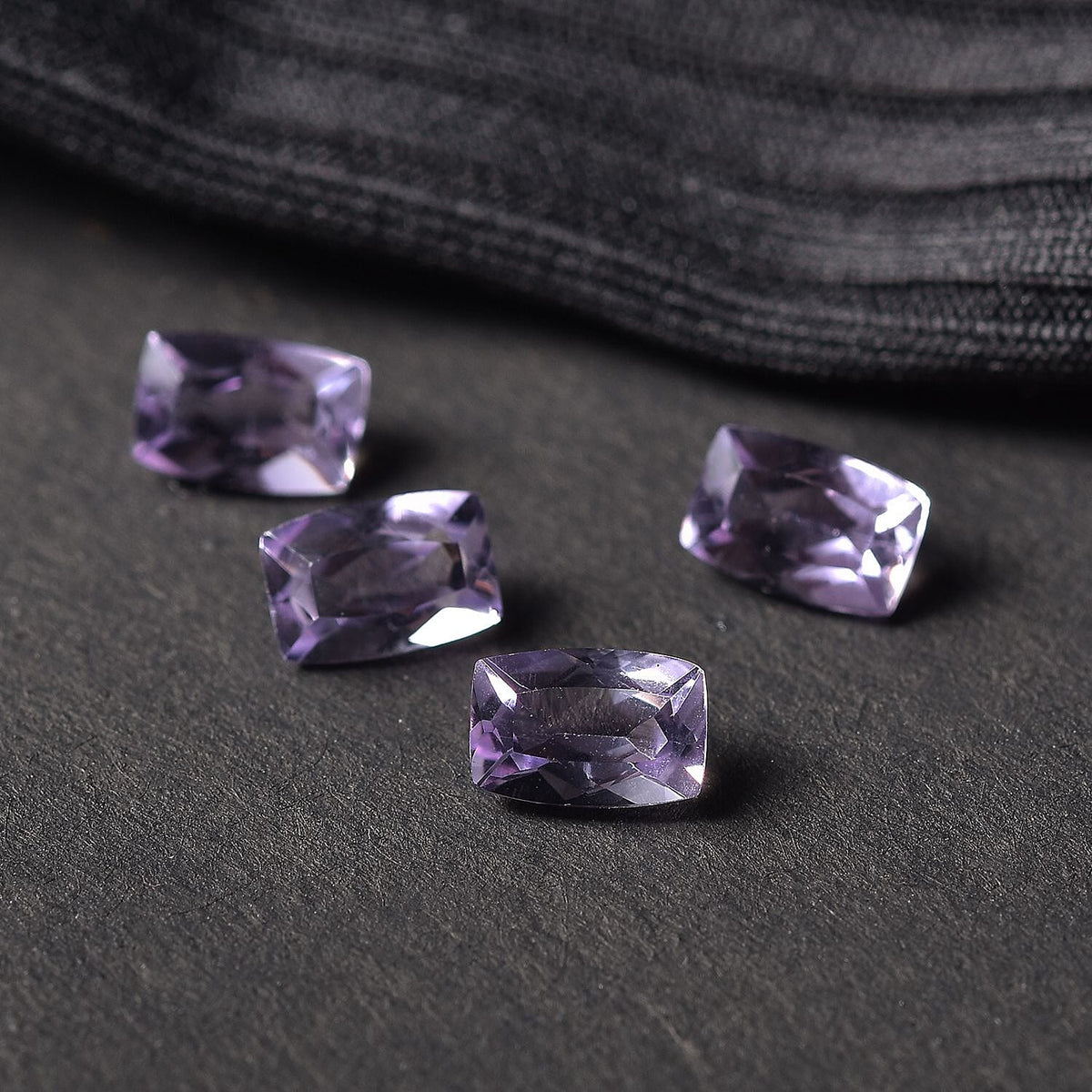Set of 4 A Pink Amethyst  Loose Gemstones in Cushion Shape (6x4mm) 2.04 ct. 8024906 1