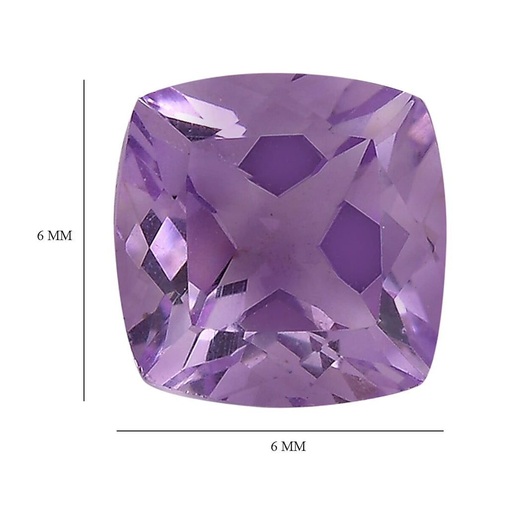 Pink Amethyst Cushion Shape Gemstone 2.62 Ct.