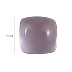 Pink Amethyst Cushion 8x8 mm