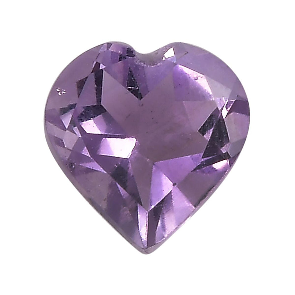 Pink Amethyst Heart Shape Gemstone 0.95 Ct
