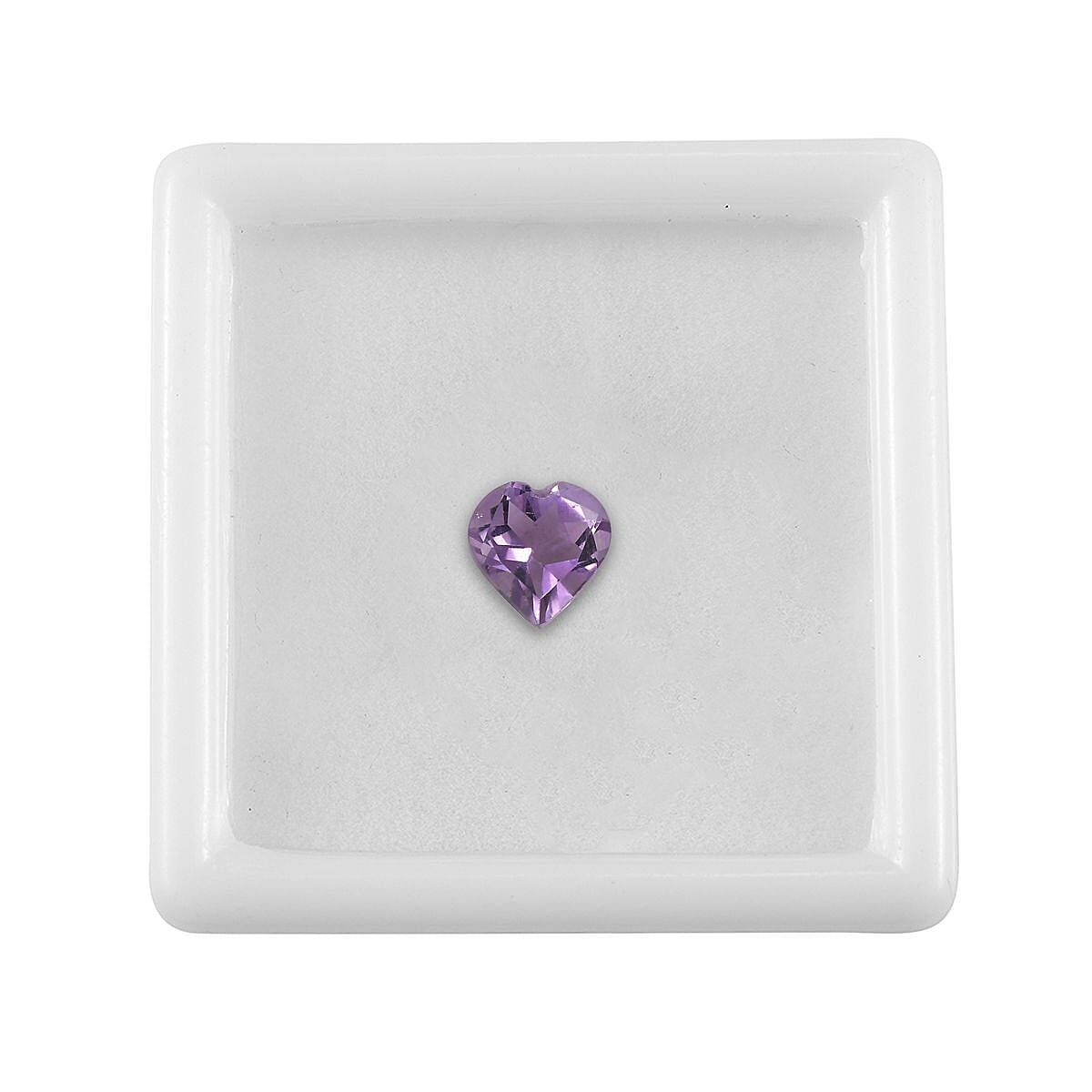 A Pink Amethyst Loose Gemstone in Heart Shape (7mm) 0.95 ct. 8024910 2