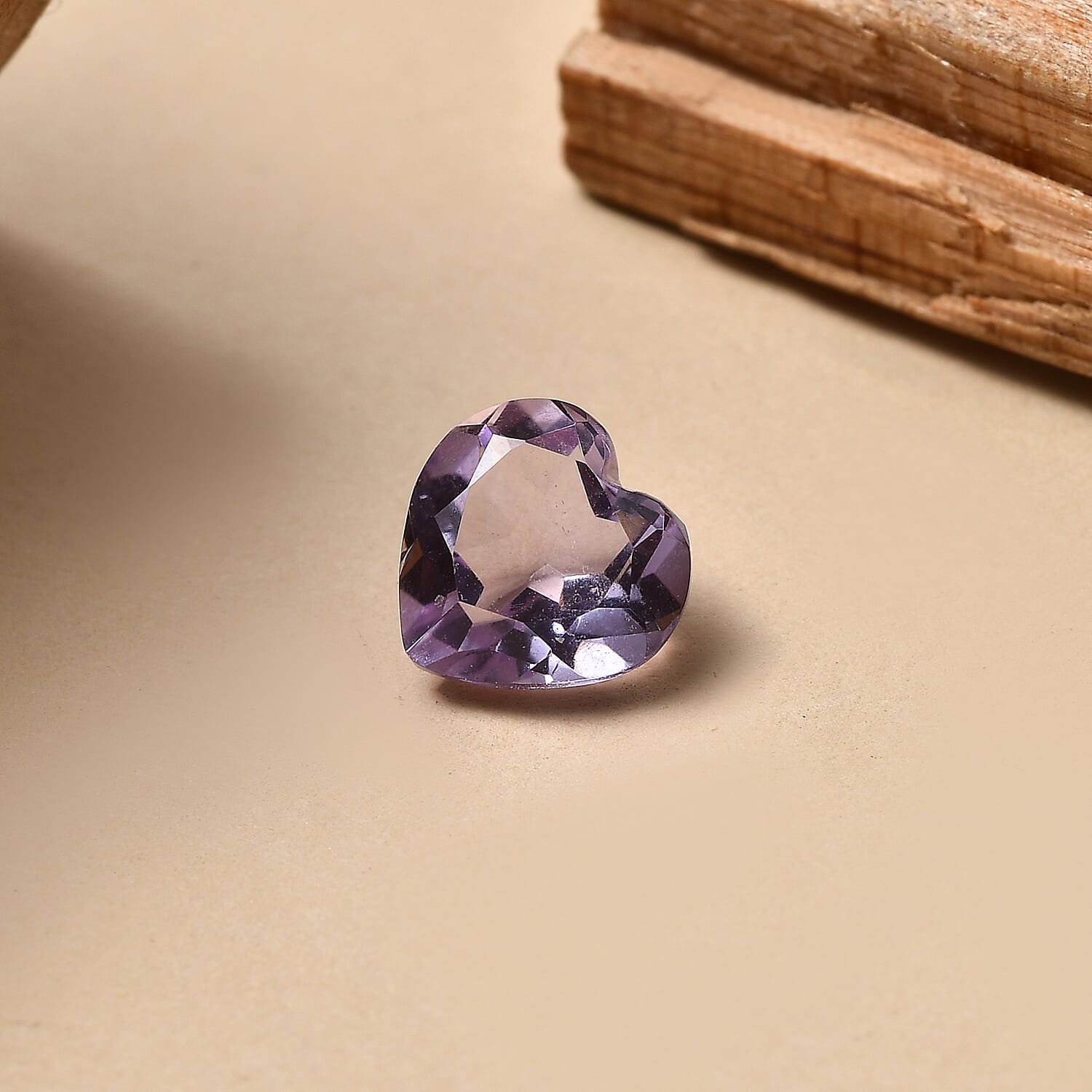Pink Amethyst Heart 8 mm Gemstone, 1.63 Ct 8507041 1