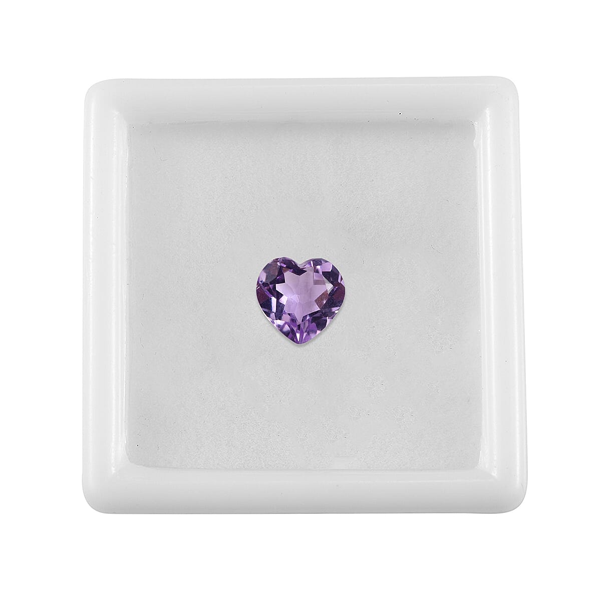 Pink Amethyst Heart 8 mm Gemstone, 1.63 Ct 8507041 3