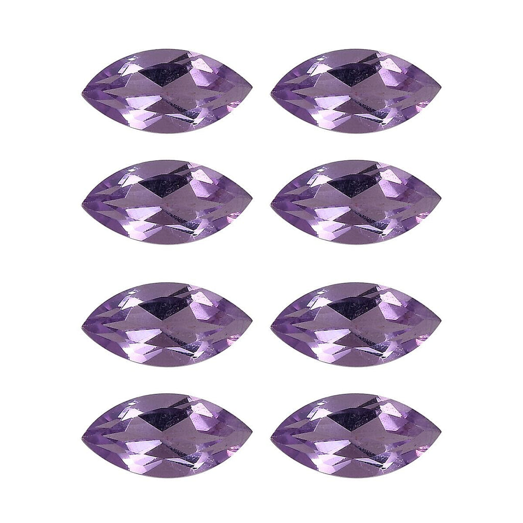 Pink Amethyst Marquee Shape Gemstones 2.46 Ct