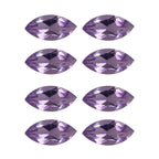 Pink Amethyst Marquee Shape Gemstones 2.46 Ct