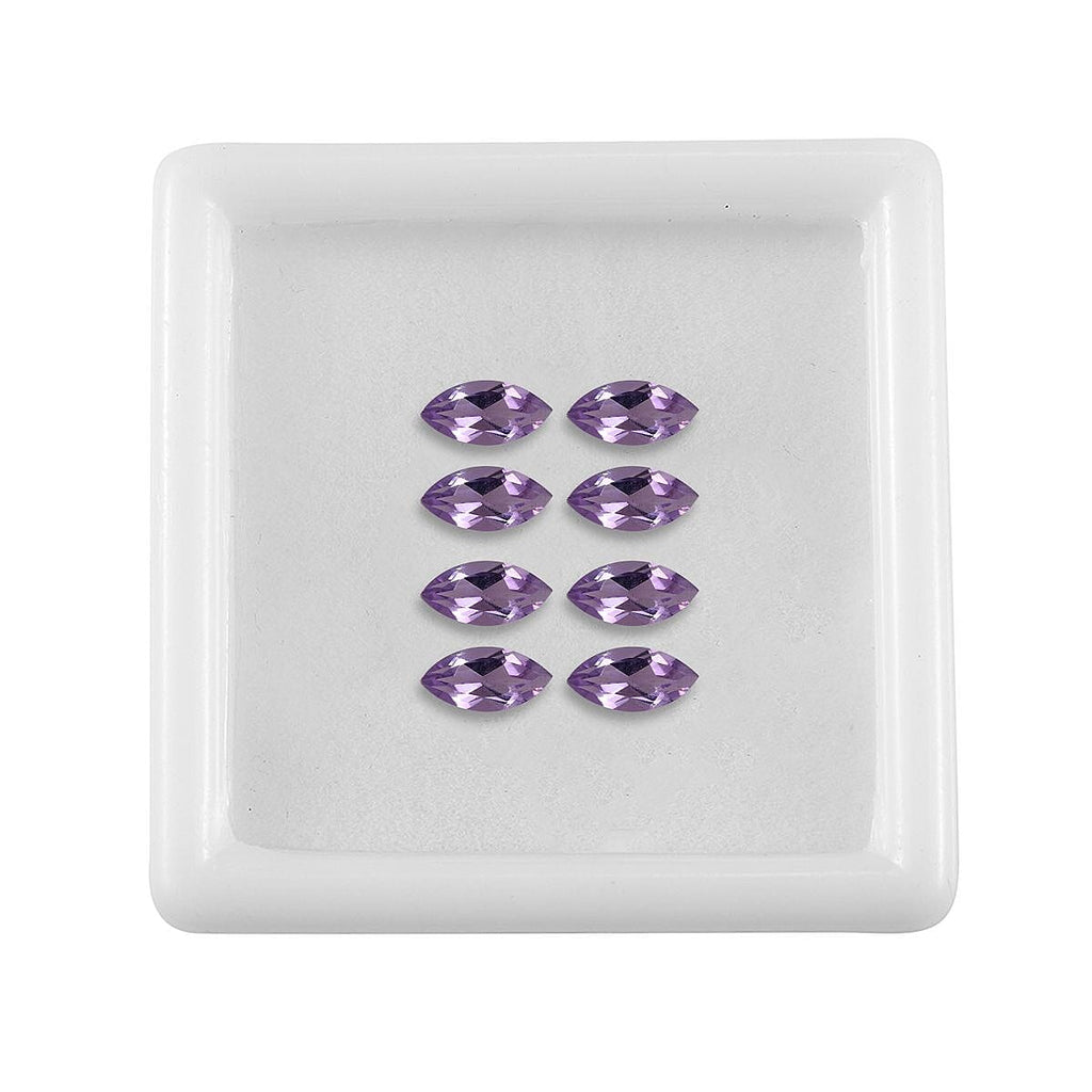 Pink Amethyst Marquee Shape Gemstones 2.46 Ct