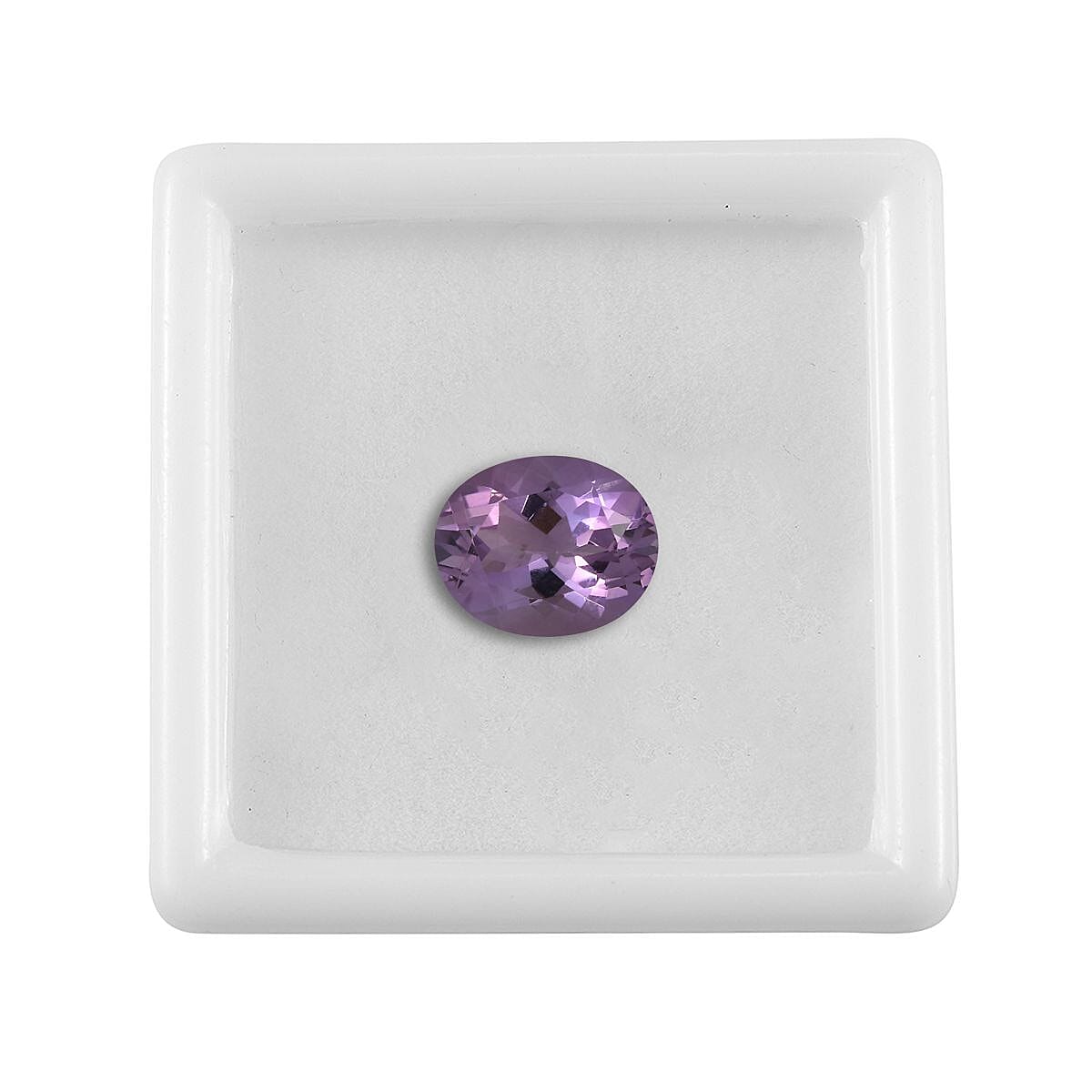 A Pink Amethyst Loose Gemstone in Oval Shape (11x9mm) 3.07 ct. 8024941 3