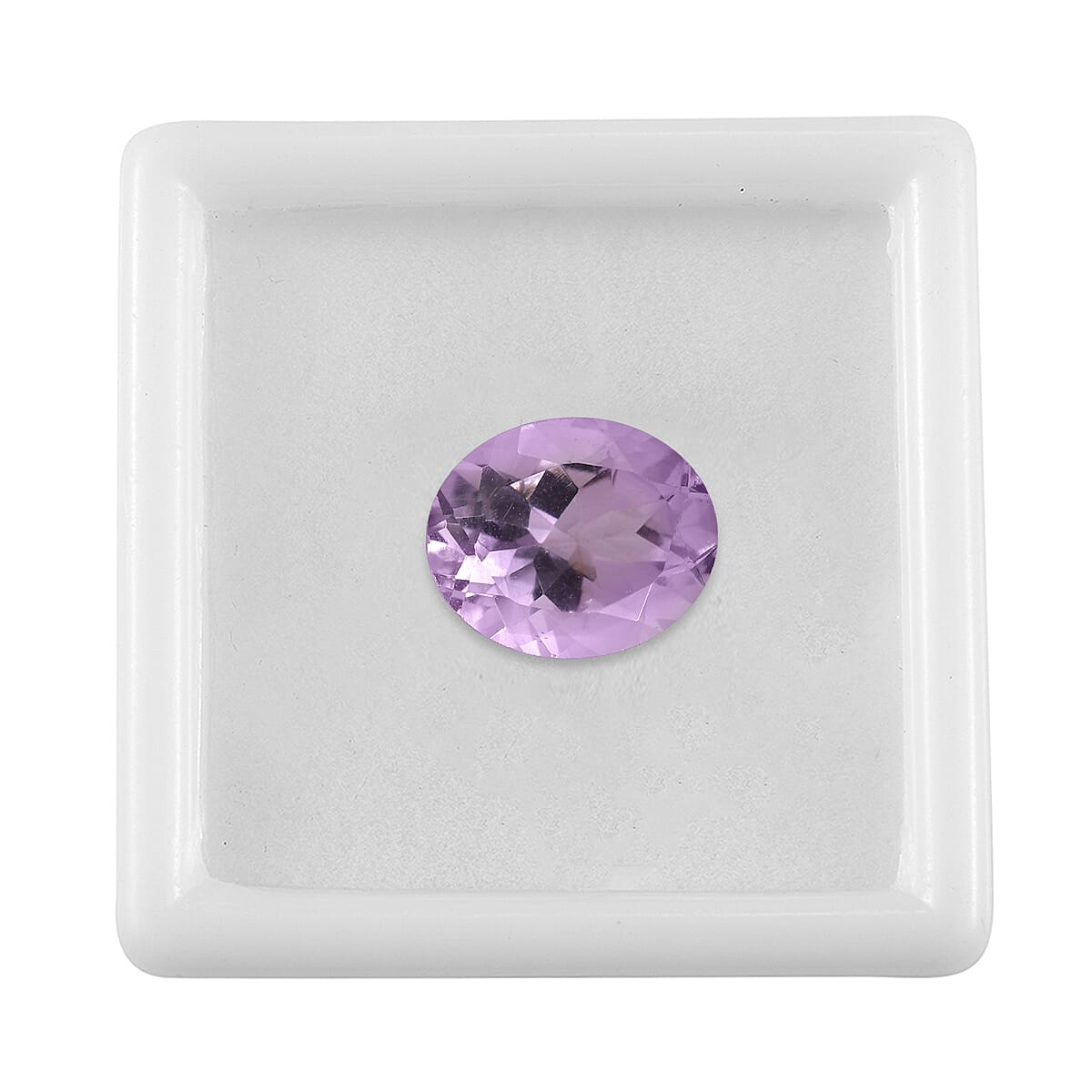 2.98 Ct. Pink Amethyst Loose Gemstone in Oval Shape 8070566 3
