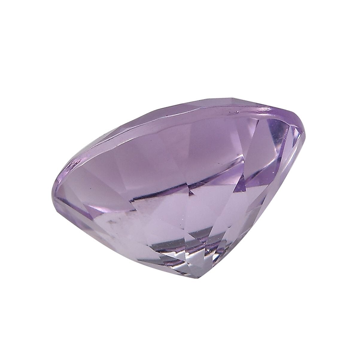 A Pink Amethyst Loose Gemstone in Oval Shape (12x10mm) 3.93 ct. 8024942 2