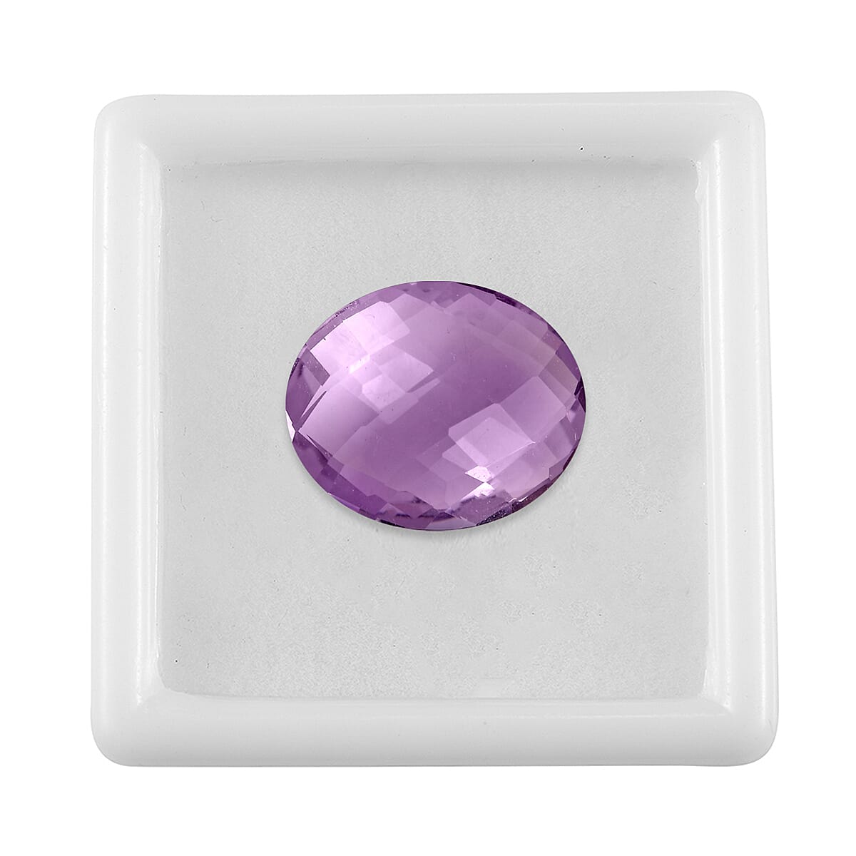 3.88 Ct. Pink Amethyst Loose Gemstone in Oval Shape 8070567 3