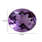 Pink Amethyst Oval Shape Gemstone 4.24 Ct.