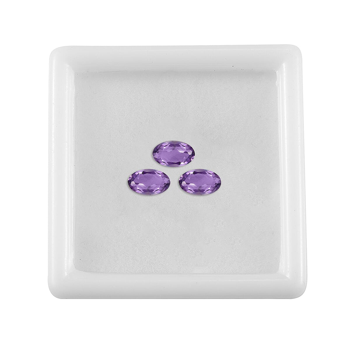 Set of 3 Pink Amethyst Loose Gemstones in Oval Shape  0.59 Ct. 8072253 3