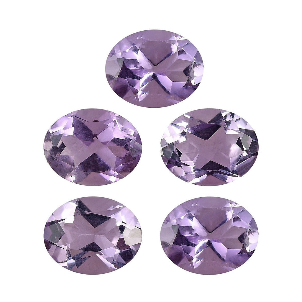 Pink Amethyst Oval 5x4 mm