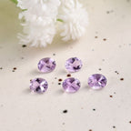 Pink Amethyst Oval 5x4 mm