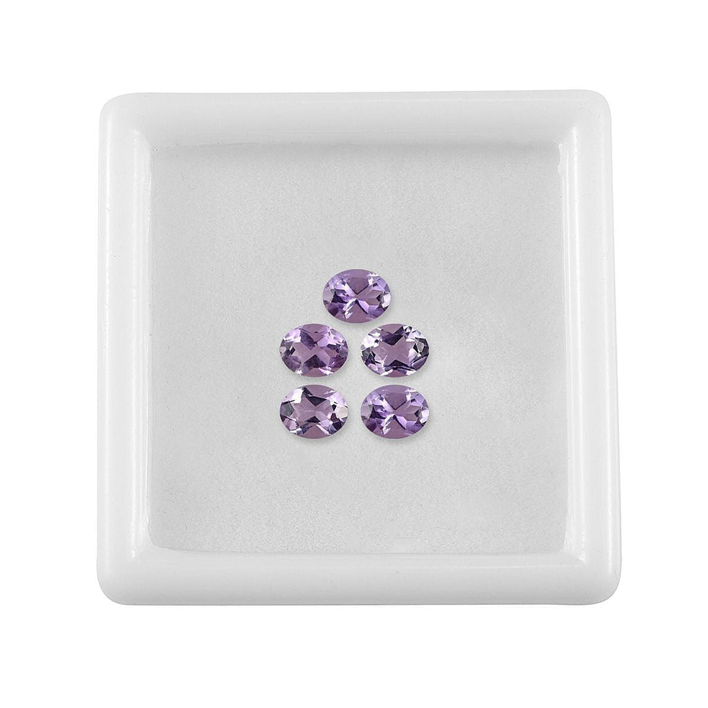 Pink Amethyst Oval 5x4 mm