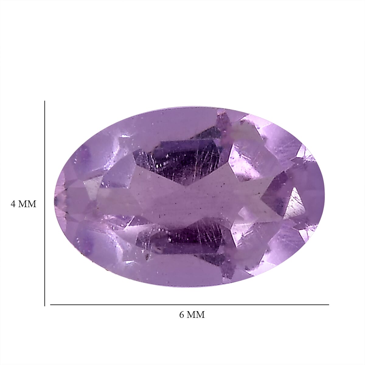 Set of 3 Pink Amethyst Loose Gemstones in Oval Shape  1.1 Ct. 8068463 4
