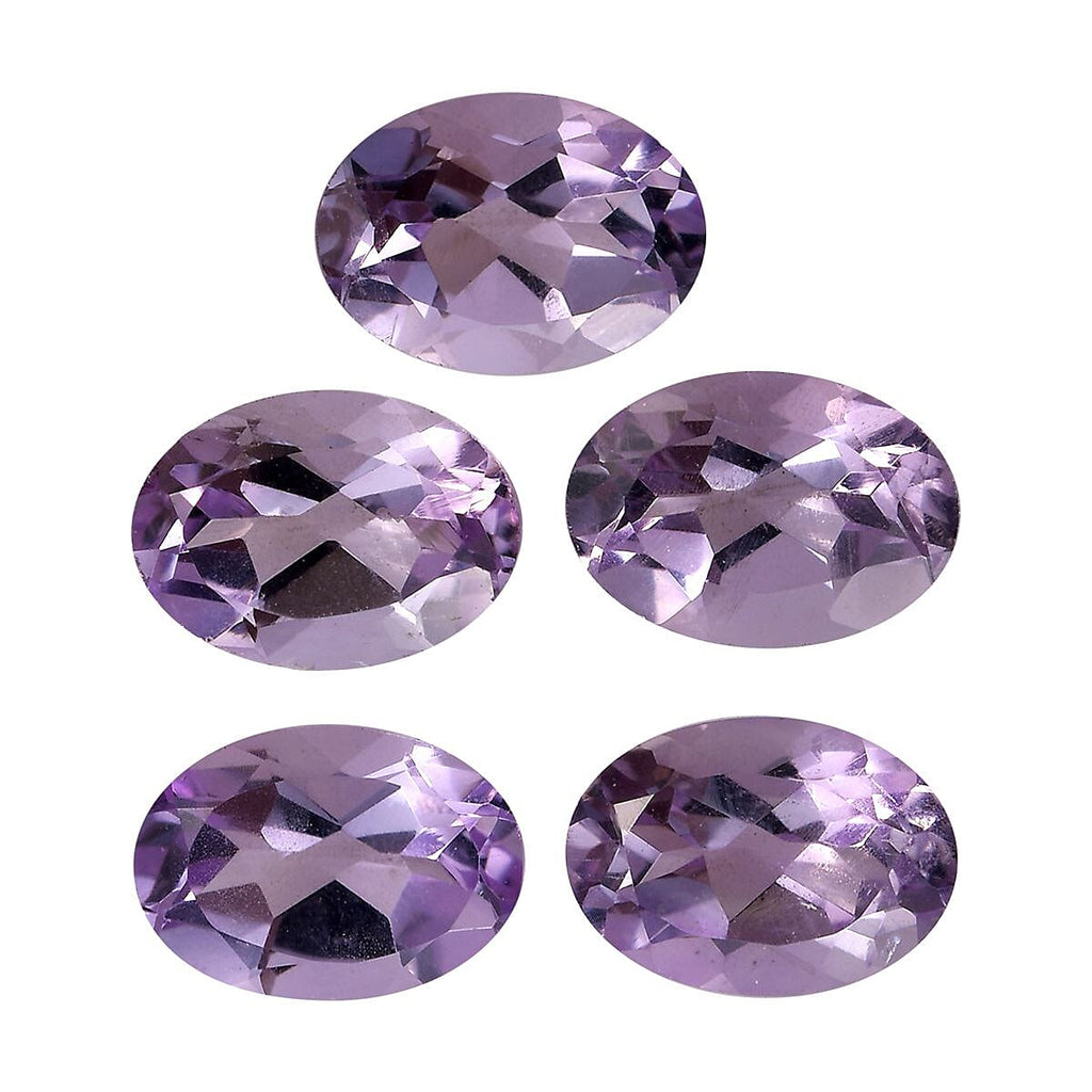 Pink Amethyst Oval 7x5 mm