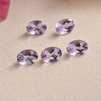 Pink Amethyst Oval 7x5 mm