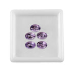 Pink Amethyst Oval 7x5 mm