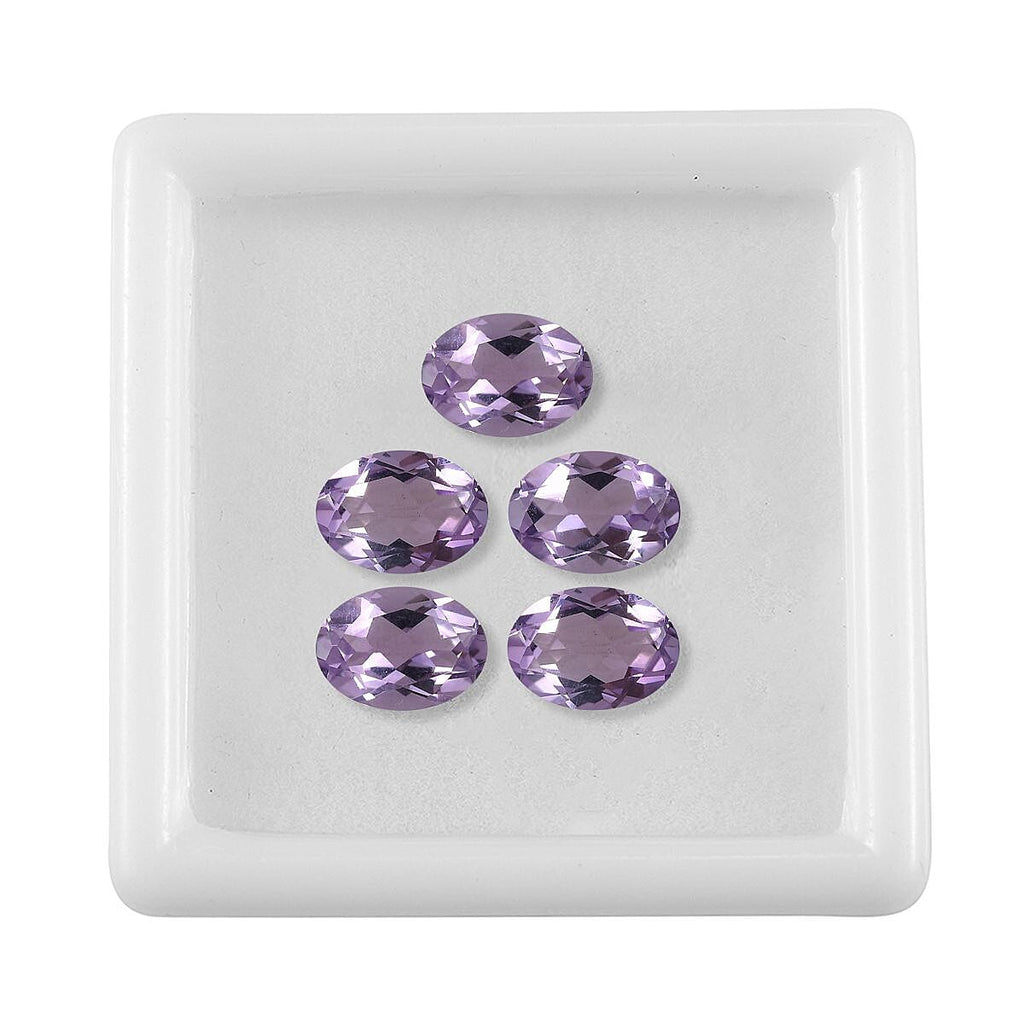 Pink Amethyst Oval 7x5 mm