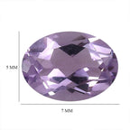 Pink Amethyst Oval 7x5 mm