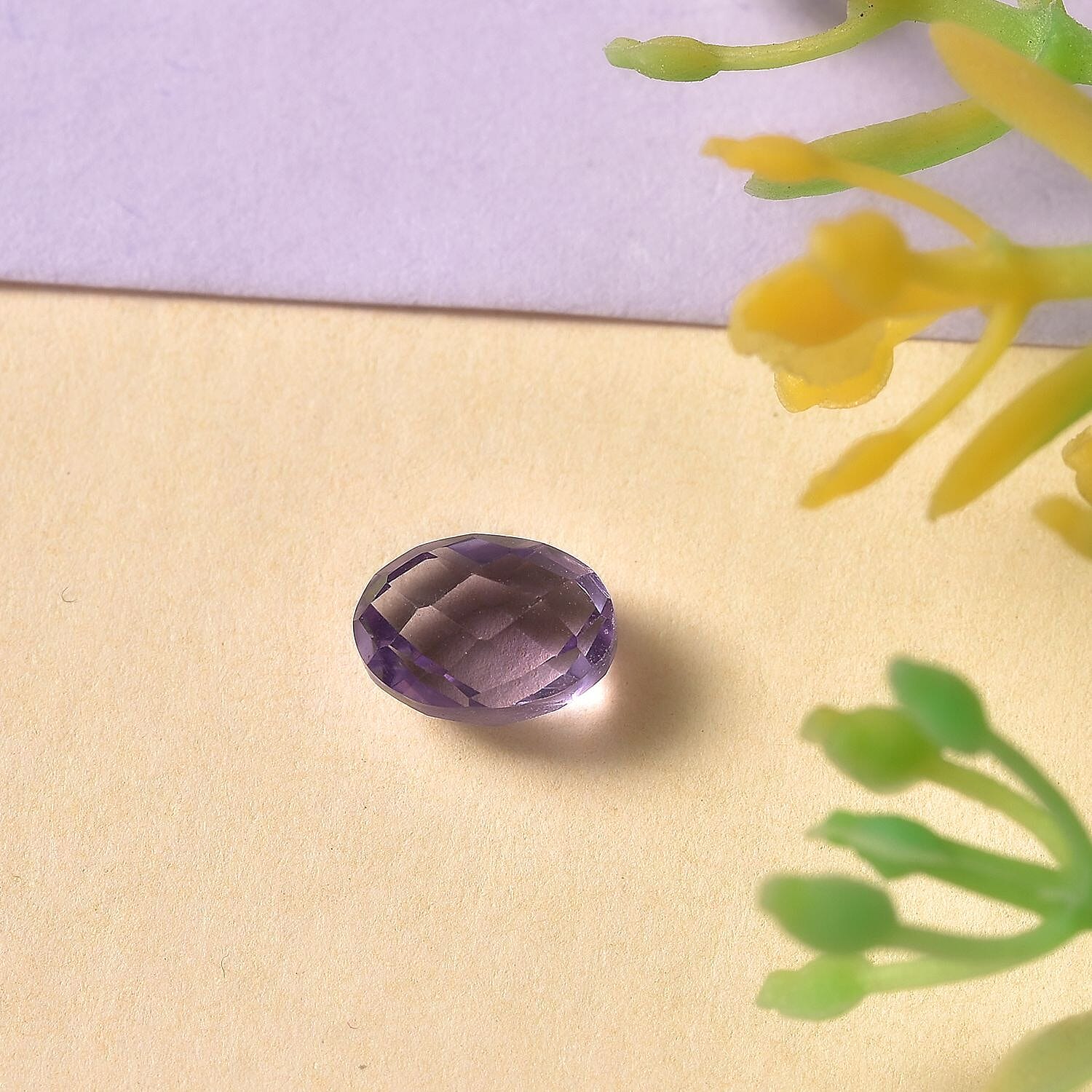 A Pink Amethyst Loose Gemstone in Oval Shape (7x5mm) 0.61 ct. 8024921 1