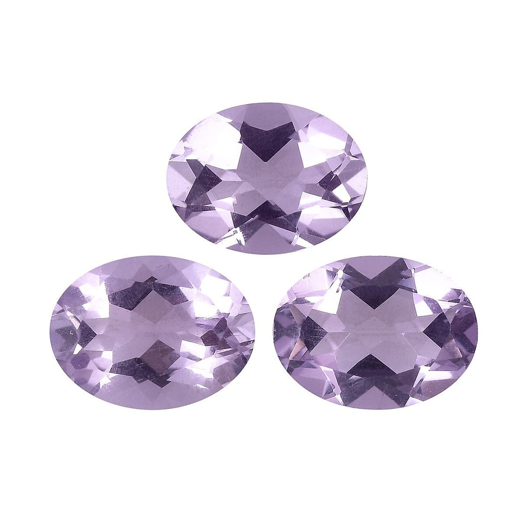 Pink Amethyst Oval 8x6 mm
