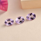 Pink Amethyst Oval 8x6 mm