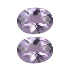 Pink Amethyst Oval Shape Gemstones 2.02 Ct