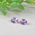 Pink Amethyst Oval 8x6 mm