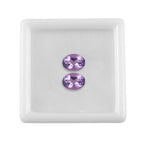 Pink Amethyst Oval 8x6 mm