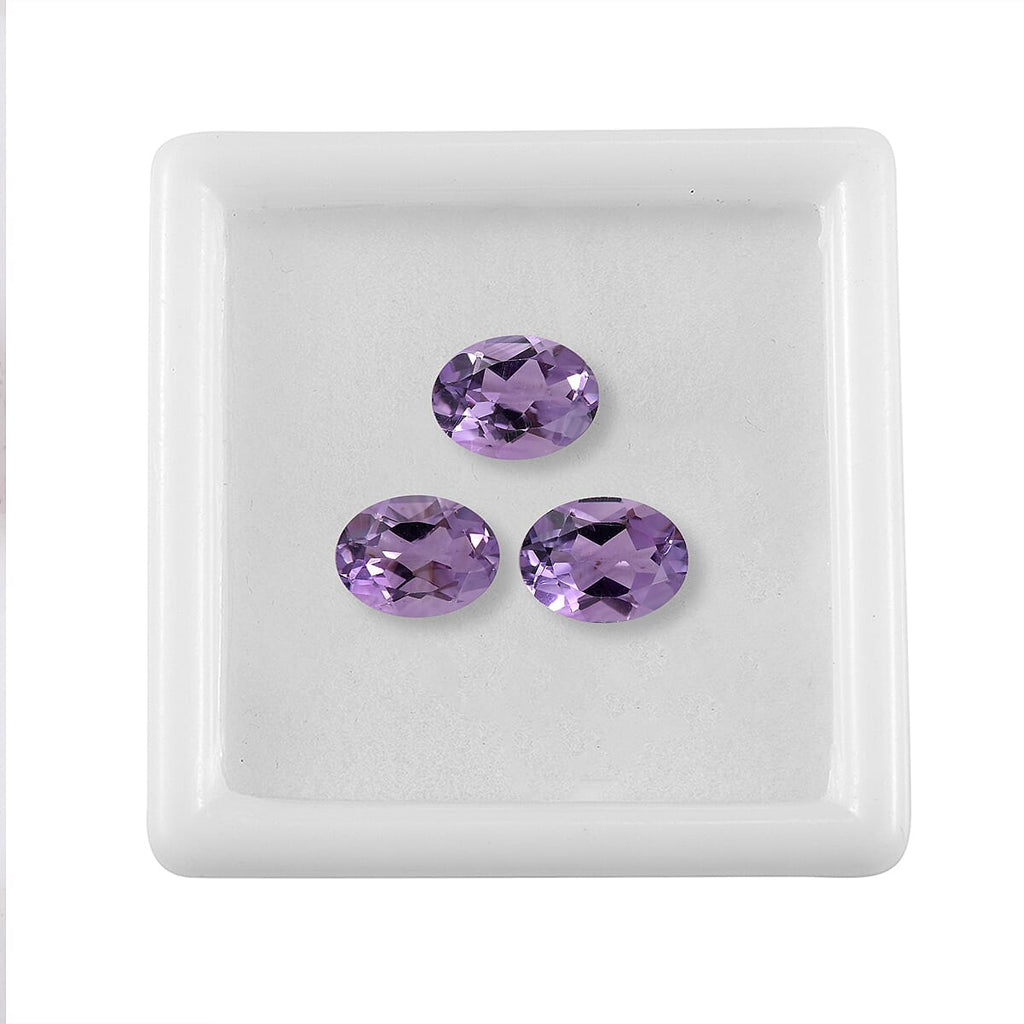 Pink Amethyst Oval Shape Gemstone 3.08 Ct.