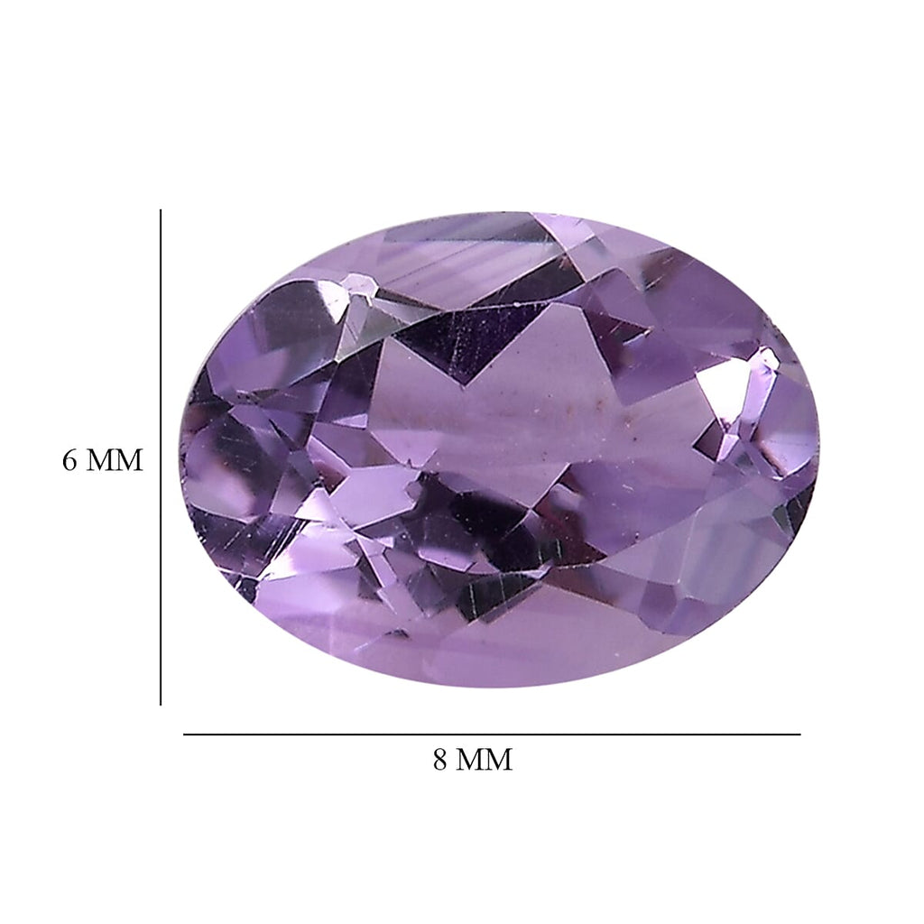 Pink Amethyst Oval Shape Gemstone 3.08 Ct.
