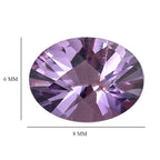Pink Amethyst Oval Shape Gemstone 3 Ct.