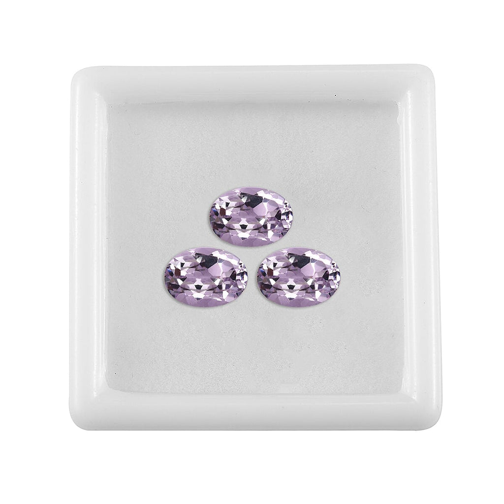 Pink Amethyst Oval Shape Gemstone 2.89 Ct.