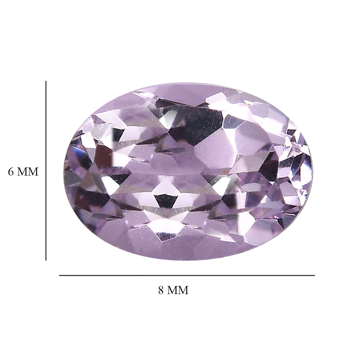 Set of 3 Pink Amethyst Loose Gemstones in Oval Shape  2.89 Ct. 8072255 4