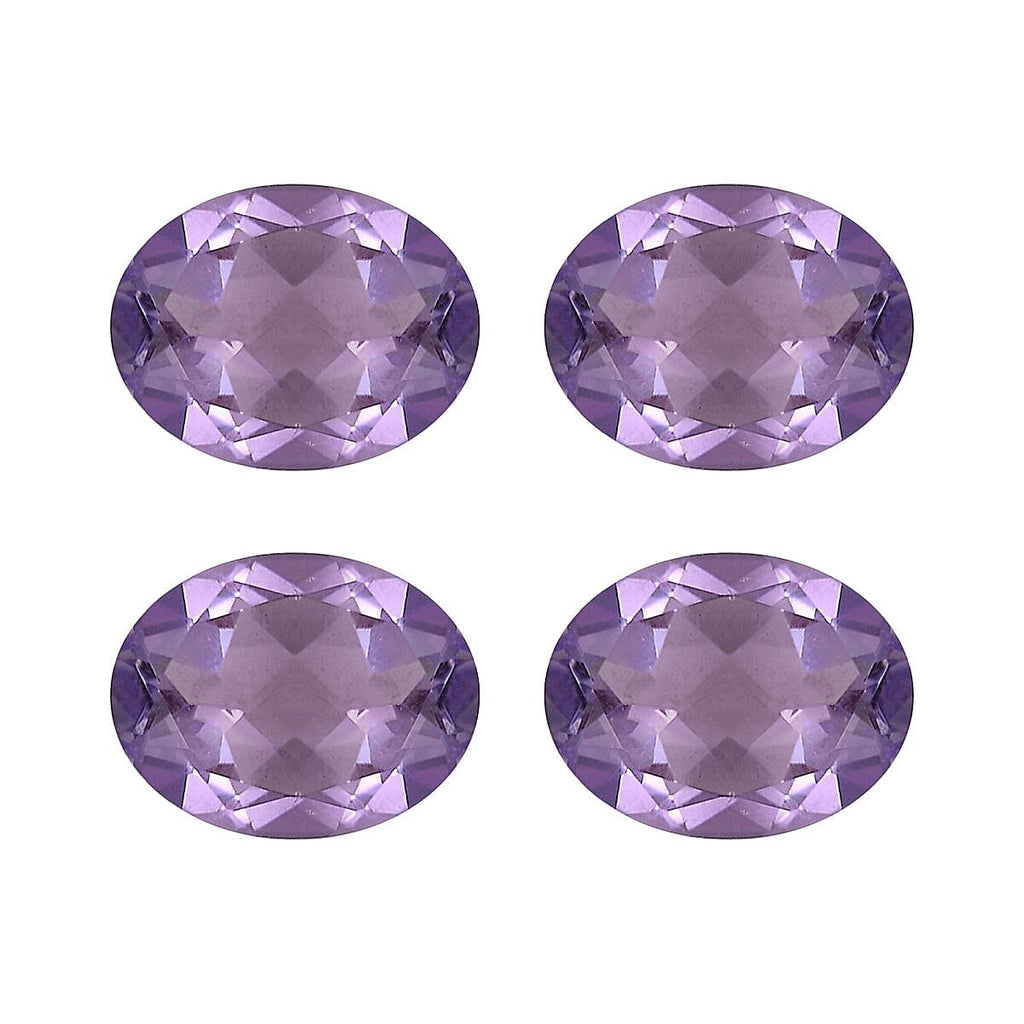 Pink Amethyst Oval Shape Gemstone 5.96 Ct