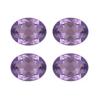 Pink Amethyst Oval Shape Gemstone 5.96 Ct