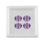 Pink Amethyst Oval Shape Gemstone 5.96 Ct