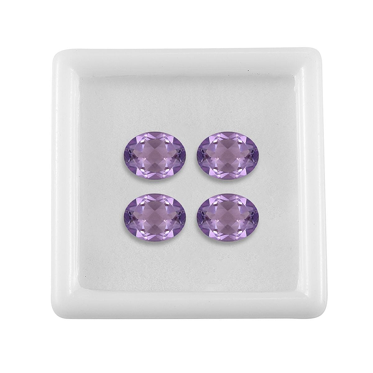 Set of 4 A Pink Amethyst Loose Gemstones in Oval Shape (9x7mm) 5.96 ct. 8024924 3