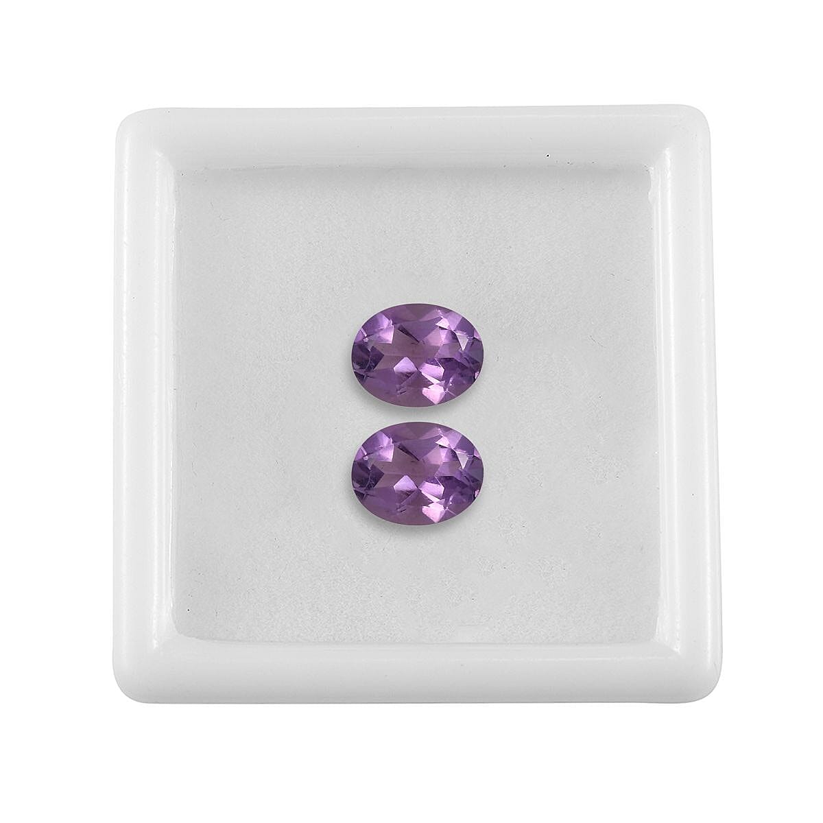 Set of 2 AA Pink Amethyst Loose Gemstones in Oval Shape (9x7mm) 3.01 ct. 8024947 3