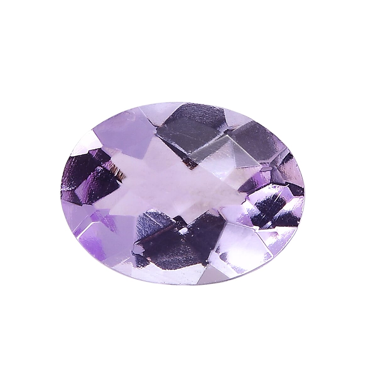 Pink Amethyst Oval Cut 8X6 mm Gemstone, 1.12 Ct V32369882 0