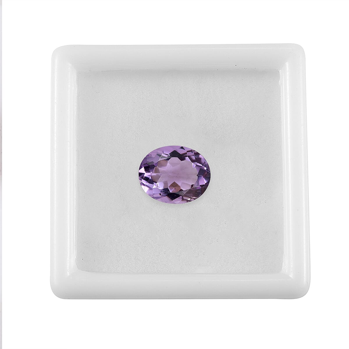Pink Amethyst Oval Cut Cut 11X9 mm Gemstone, 3.51 Ct 8499281 3