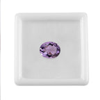 Pink Amethyst Oval Cut Cut 11X9 mm Gemstone, 3.51 Ct